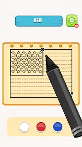 Flag Painting Puzzle screenshot 7