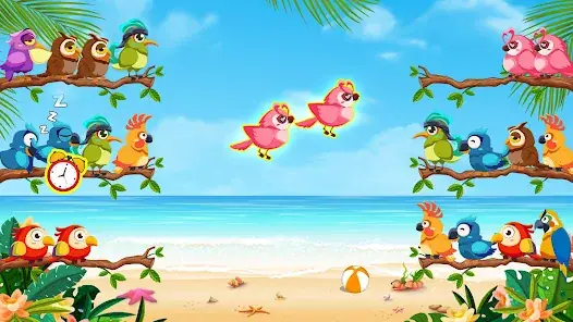 Bird Sort: Color Puzzle Game screenshot 3