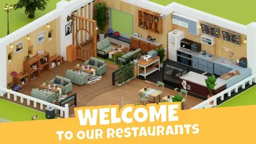 Restaurant Story: Decor & Cook screenshot 1
