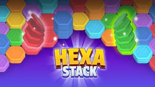 Hexastack: Rearrangement Game screenshot 1