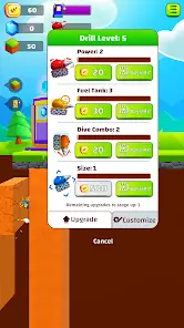 Ground Digger: Lava Cave Drill screenshot 3