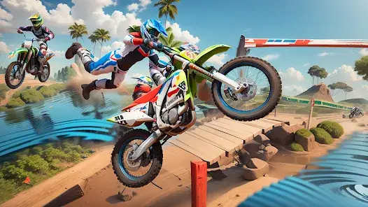 Motocross Bike Racing Game screenshot 2