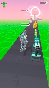 Monsters Lab - Freaky Running screenshot 1