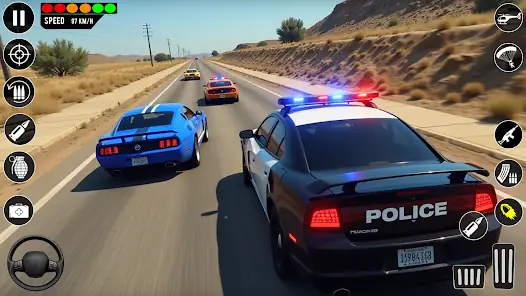 Police Vehicle Game - Police Game screenshot 1