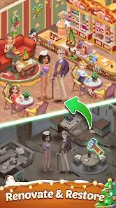 Seaside Escape®: Merge & Story screenshot 4