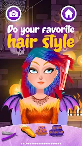 Hair Salon : Halloween Stylish screenshot 6