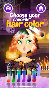 Hair Salon : Halloween Stylish screenshot 2